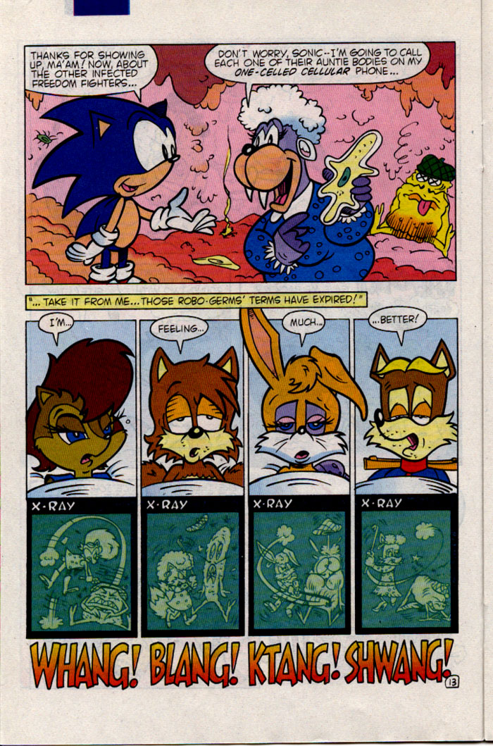 Sonic - Archie Adventure Series April 1996 Page 13